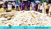 সিলেটের জাফলংয়ে অবৈধভাবে বিপুল পাথর লুট, একাধিক এলাকায় অভিযান